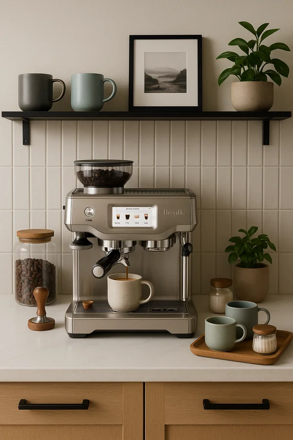 Barista-Level Coffee Meets Nordic Charm in Your Kitchen ☕✨